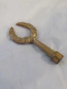 Finial for  a Lamp. Brass